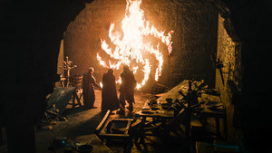  Tormund Giantsbane, Beric Dondarrion and Edd Tollett in 'Winterfell'