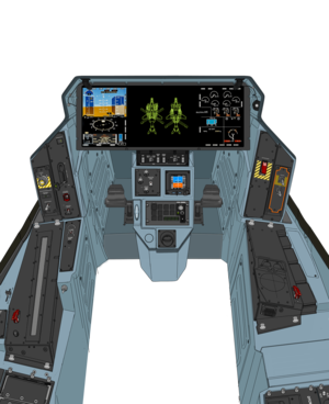  VFH-10 Auroran AGAC cockpit Platform ( Sample model : Block 44 in A.D. 2067 )