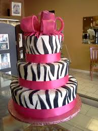  sebra Inspired Birthday Cake