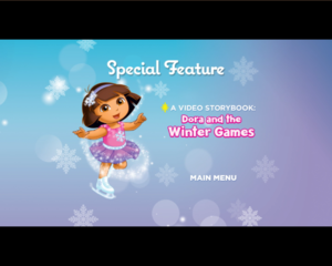  dora ice skating special feature