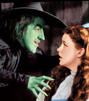 wicked witch and Dorothy