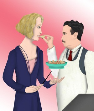  Queenie/Jacob Drawing - Bewitched