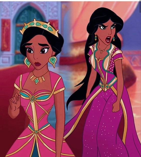 Walt Disney Fan Art - Princess Jasmine in her remake apparel