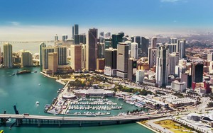  Aerial View Of Miami