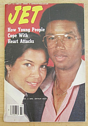  Arthur Ashe And His Wife On The Cover Of Jet