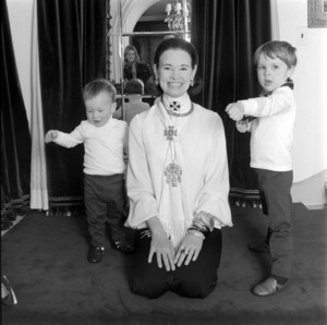  At Home With Gloria Vanderbilt And Her Family