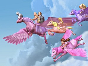  바비 인형 and the Magic of Pegasus