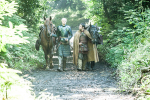 Brienne of Tarth and Podrick Payne