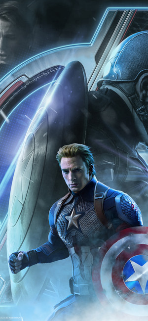  Captain America / Steve Rogers Avengers Endgame character poster