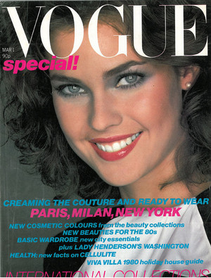  Carol Alt On The Cover Of Vogue