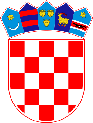  涂层, 外套 of Arms of Croatia