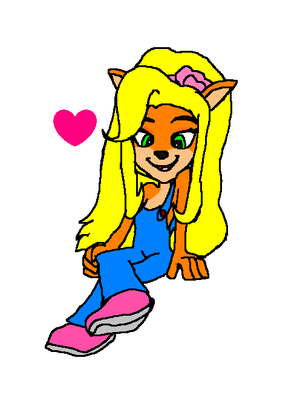  Crash's little Sister Coco Bandicoot is So Hot in Summer Time