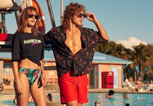  Dacre Montgomery and Maddy Elmer - H&M's Stranger Things Collection Photoshoot - 2019