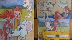  Danger mouse and Pinkie Pie
