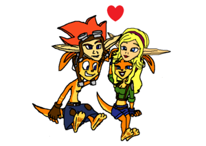 Daxter and Mask Old Human Daxter and Tess the Same Thing.