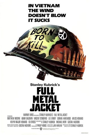  Full Metal jacke (1987) Poster