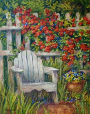  Garden kerusi, tempat duduk