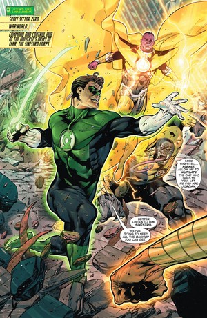  Hal Jordan vs Sinestro