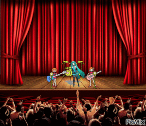 Hatsune Miku on Stage