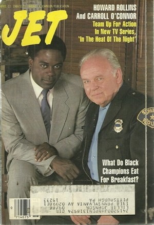  Howard Rollins And Carroll O'Connor On The Cover Of Jet