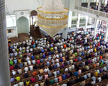  Inside the Mosque during Jummah Masjid (Friday Prayer)