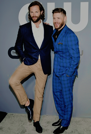  Jared Padalecki and Jensen Ackles May 16, 2019 The CW Network 2019 Upfronts – Red Carpet