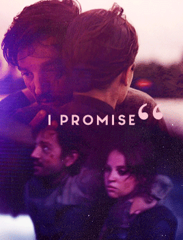  Jyn/Cassian Gif - I Will Find あなた In The 次 World