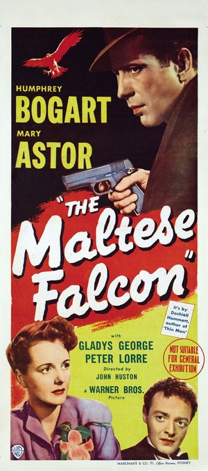  Maltese elang, falcon movie poster