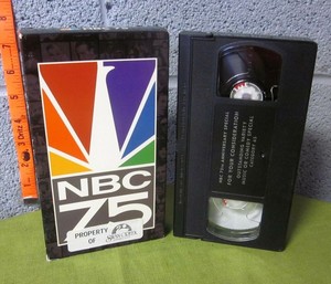  NBC 75 Anneversary On 비디오 카세트