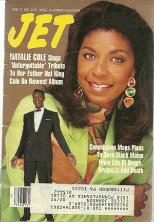  Natalie And Nat "King" Cole On The Cover Of Jet