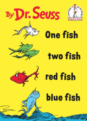  One 魚 Two 魚 Red 魚 Blue 魚