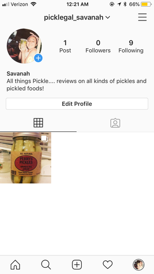  salmoura, pickle Instagram
