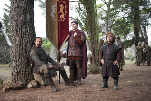  Podrick Payne, Bronn and Tyrion Lannister