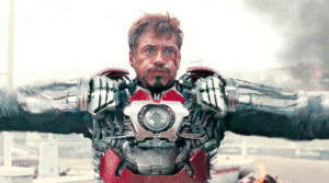 Robert Downey Jr. as Tony Stark in Iron Man 2 (2010)