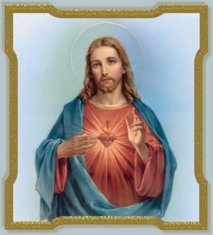  Sacred hart-, hart of Jesus