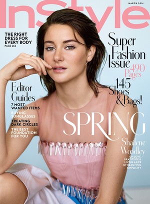 Shailene Woodley - InStyle Cover - 2016