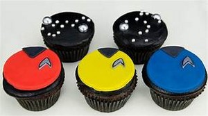  étoile, star Trek cakes