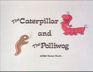  The bruco, caterpillar and the Polliwog titlecard