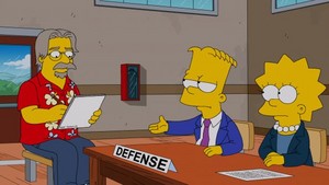  The Simpsons ~ 24x16 "Dark Knight Court"