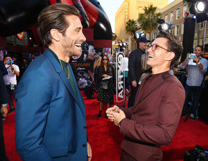  Tom Holland and Jake Gyllenhaal -Spider-Man Far From घर premiere in Hollywood, CA (June 26, 2019)