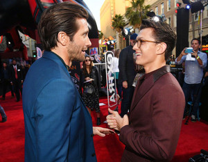  Tom Holland and Jake Gyllenhaal -Spider-Man Far From Главная premiere in Hollywood, CA (June 26, 2019)