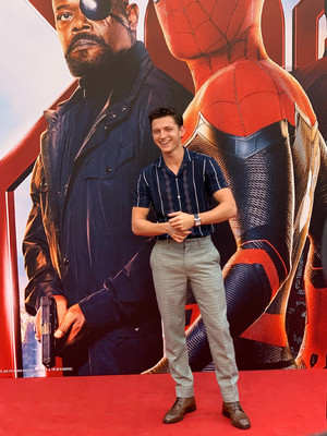  Tom at the Spider-Man: Far From 首页 press event in Beijing (June 11, 2019)
