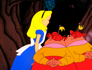  Walt Disney Screencaps - Alice, Tweedle Dee & Tweedle Dum
