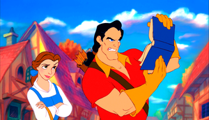  Walt disney Screencaps - Princess Belle & Gaston