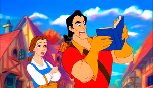 Walt disney Screencaps - Princess Belle & Gaston