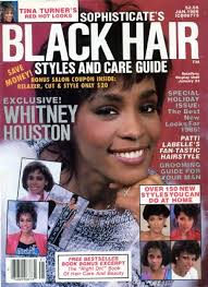  Whitney Houston On The Cover Of Bleck Hair