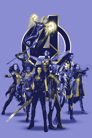 A-Force in new promotional art for Avengers Endgame