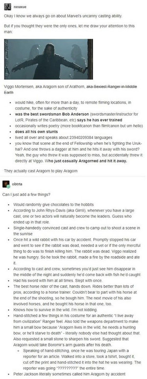  A Viggo Mortensen as Aragorn Appreciation Post