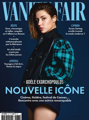  adele Exarchopoulos - Vanity Fair France Cover - 2019