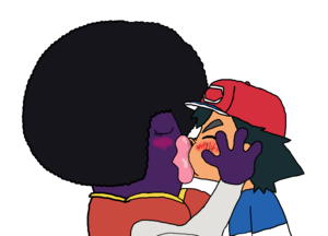  AfroJynx beijar Ash